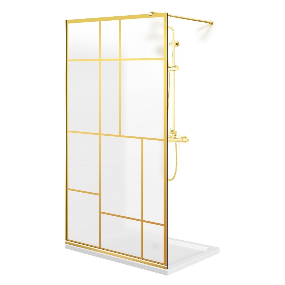 Zuhanyfal Walk-in, Zuhanyfal Arany, #Matt #Matt