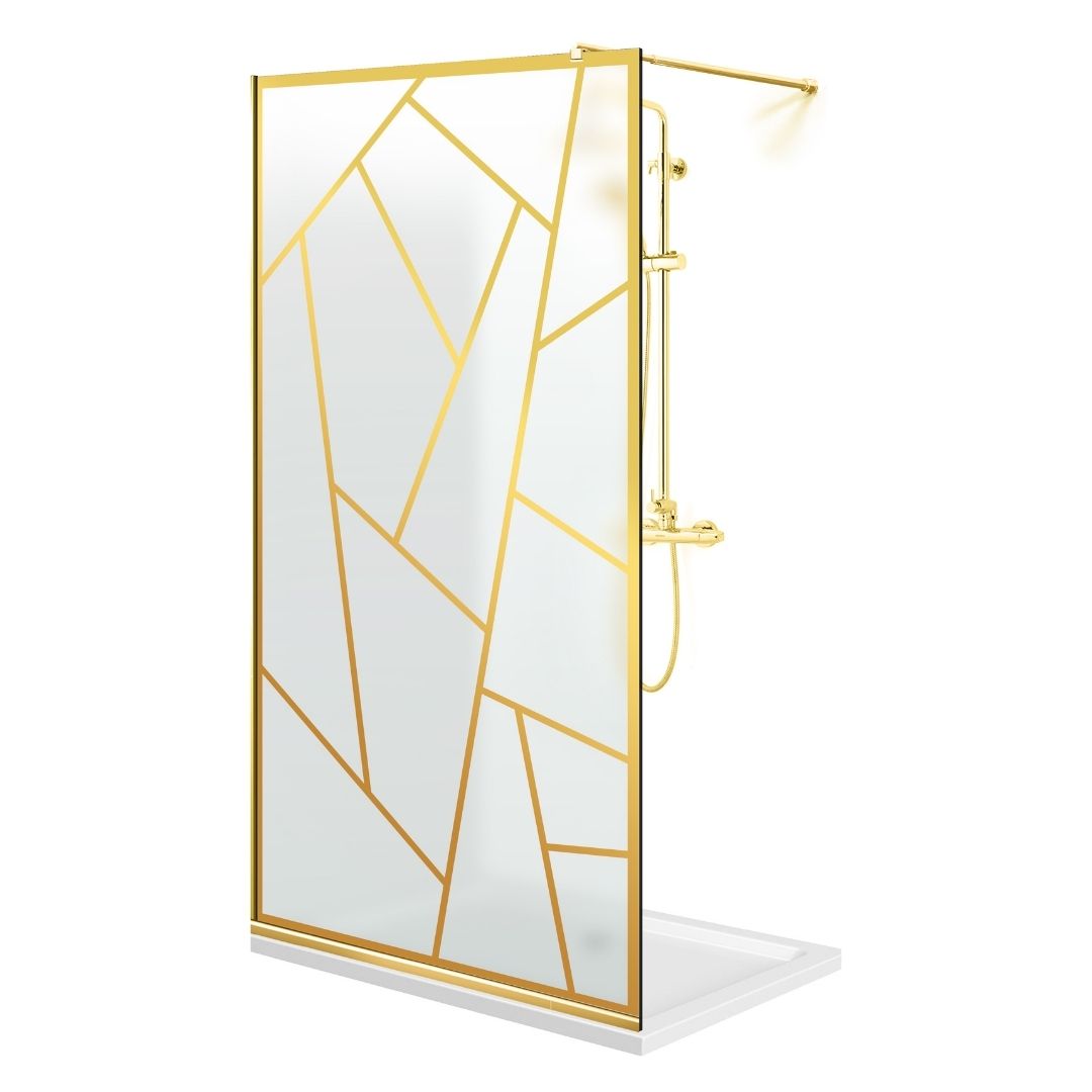 Zuhanyfal Walk-in, Zuhanyfal Arany, #Matt #Matt