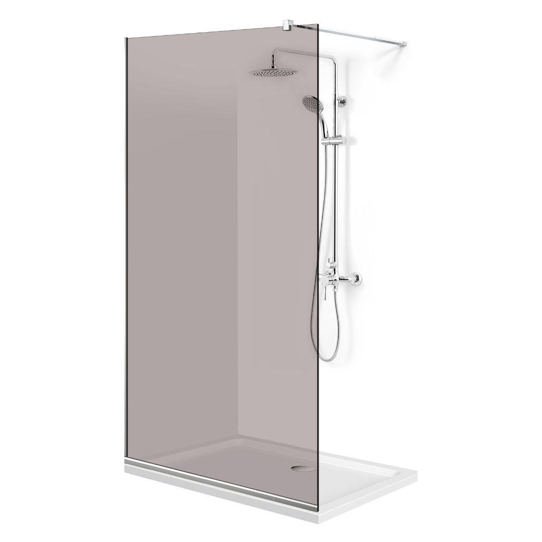 Zuhanyfal Walk-in, Zuhanyfal Rozsdamentes acél, #Bronz #Bronz