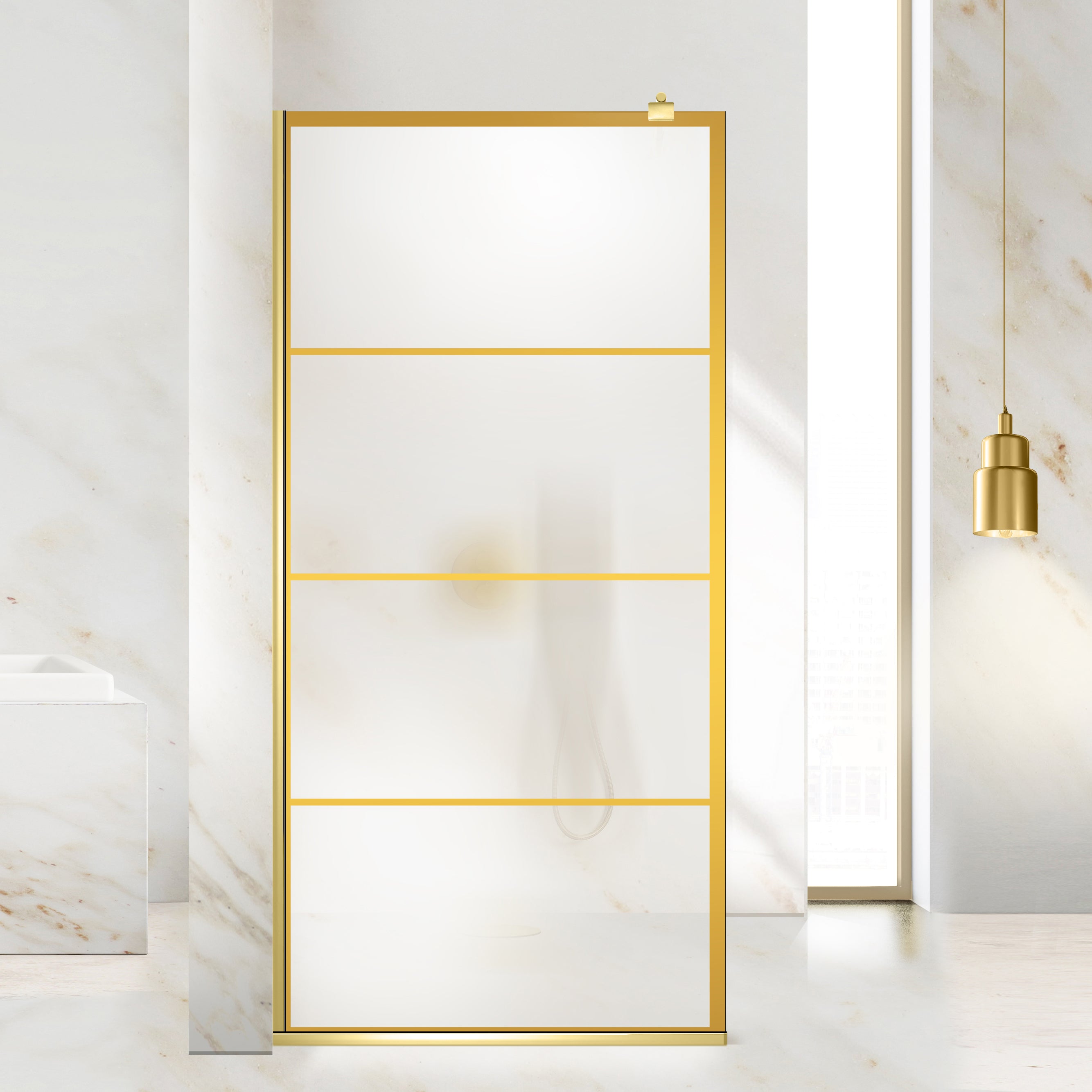Zuhanyfal Walk-in, Zuhanyfal Arany, #Matt #Matt