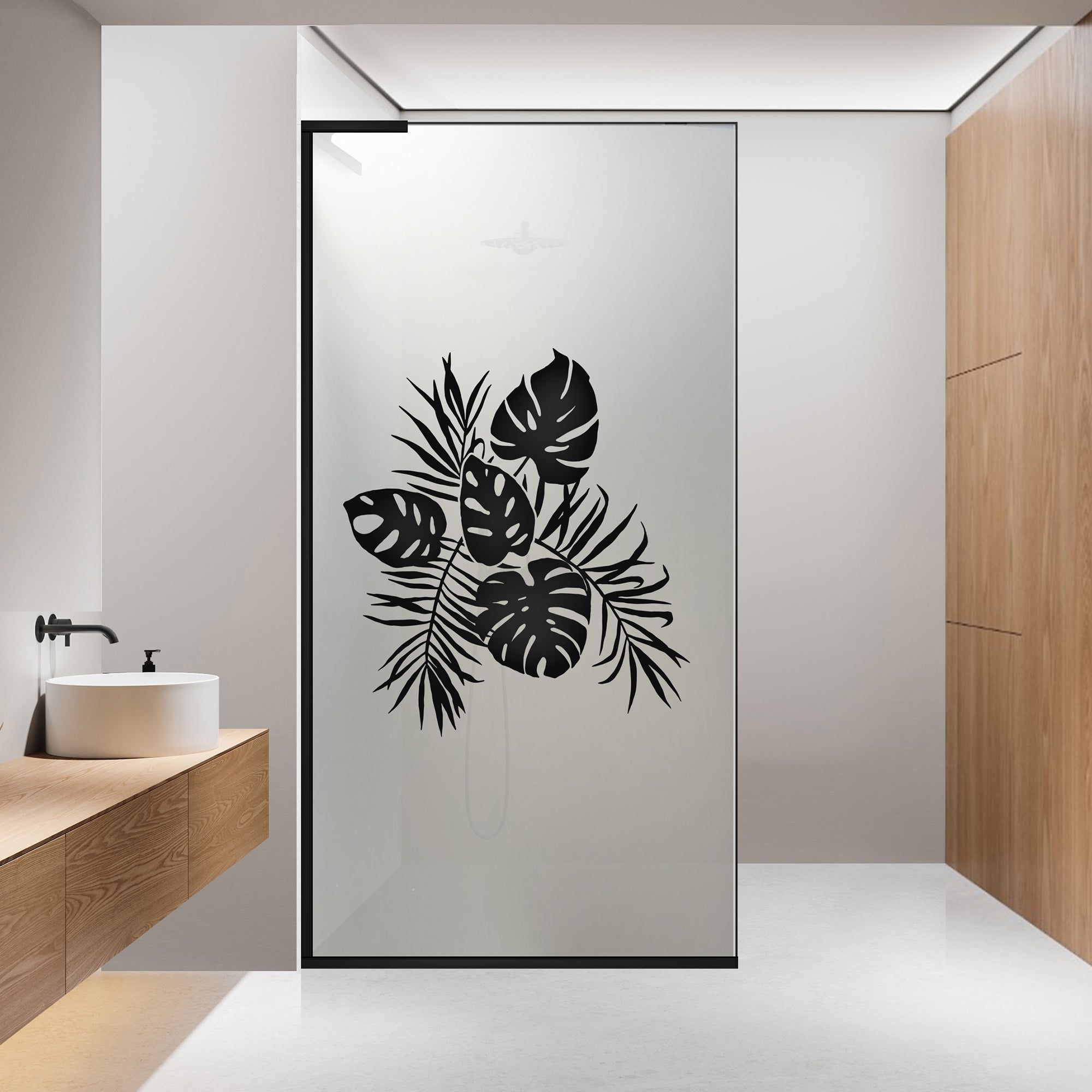 Zuhanyfal Walk-in, Zuhanyfal Rozsdamentes acél, #Matt #Matt