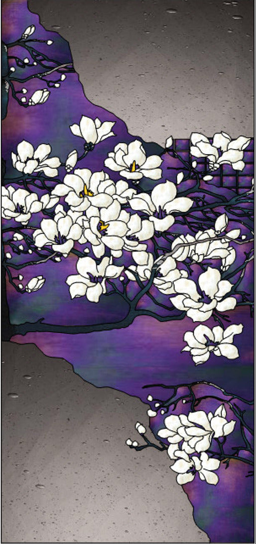 Művészi Vitrálok #FLYINGMAGNOLIA-2