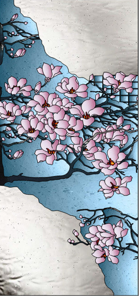 Művészi Vitrálok #FLYINGMAGNOLIA-3