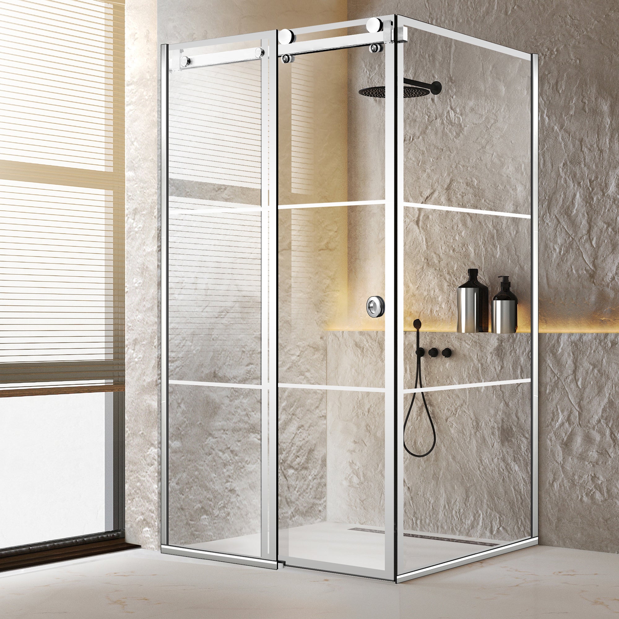Zuhanykabin #Átlátszó
