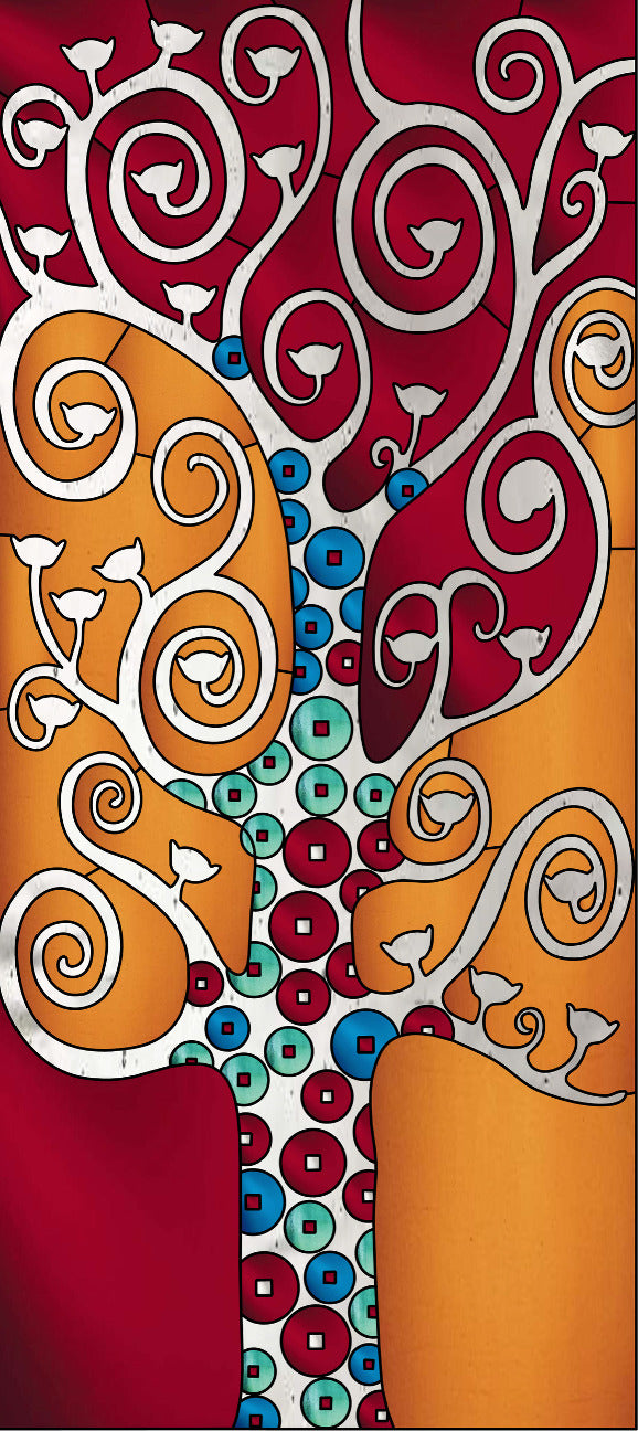 Művészi Vitrálok #LIFETREE-3