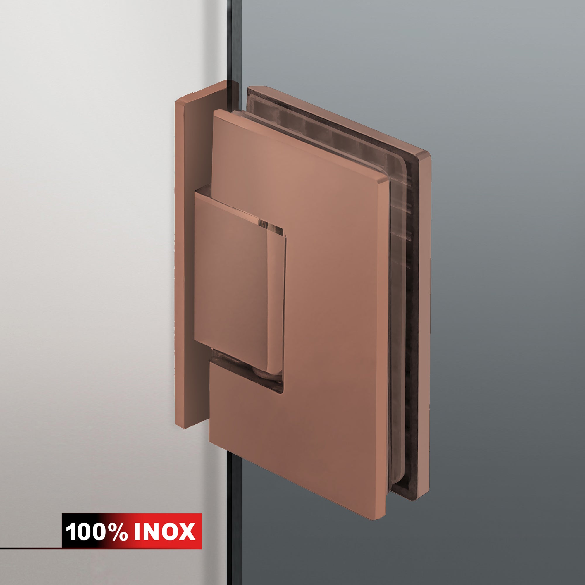 Nyíló üvegajtó réz, #Szürke