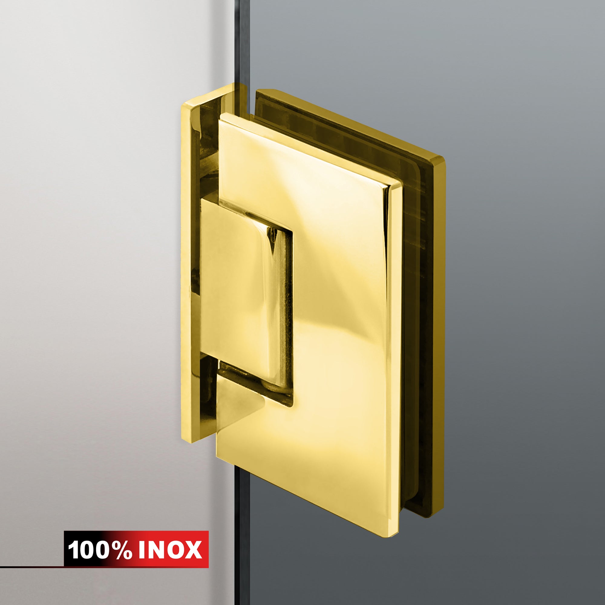 Nyíló üvegajtó arany, #Szürke