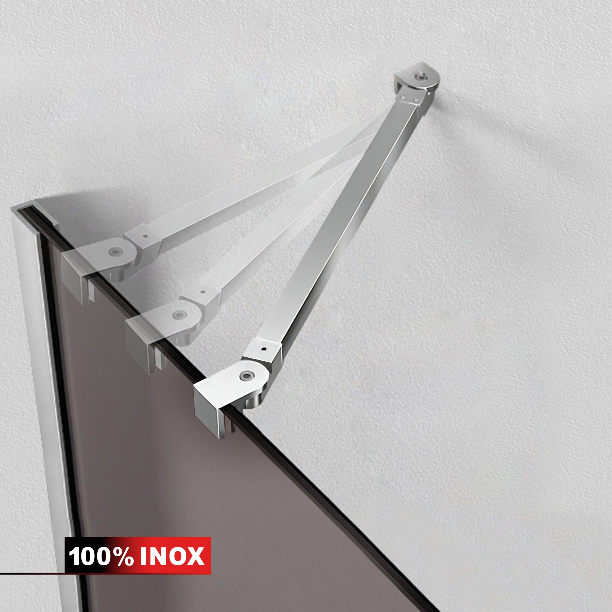 Bronz zuhanykabin