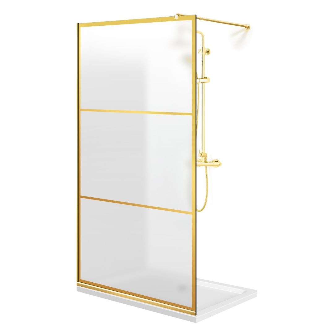 Zuhanyfal Walk-in, Zuhanyfal Arany, #Matt #Matt