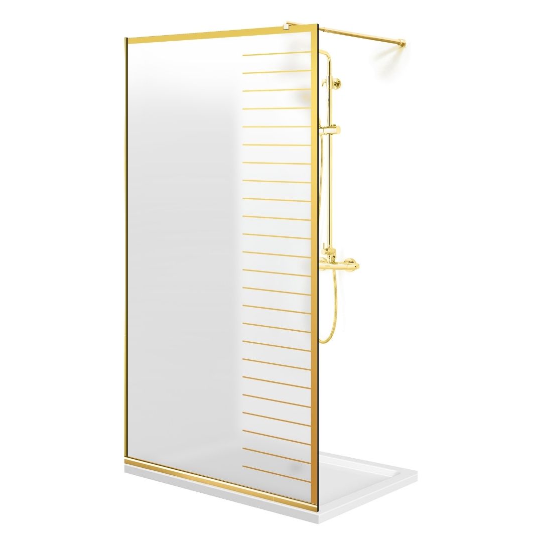 Zuhanyfal Walk-in, Zuhanyfal Arany, #Matt #Matt