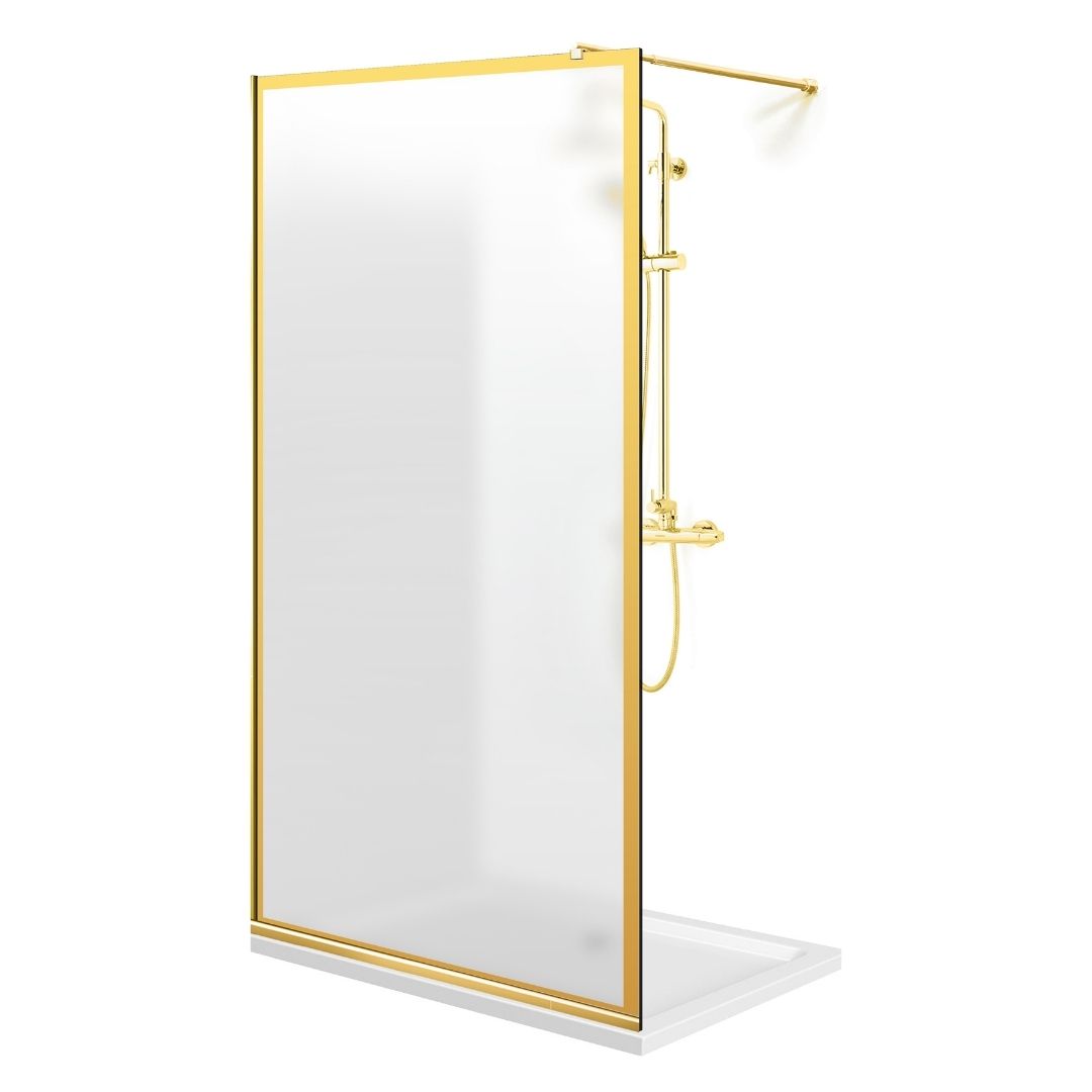 Zuhanyfal Walk-in, Zuhanyfal Arany, #Matt #Matt