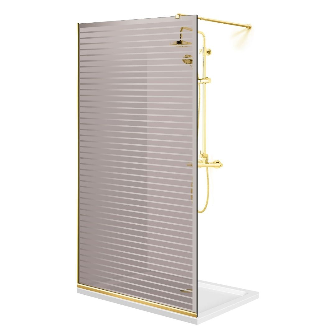 Zuhanyfal Walk-in, zuhanyfal Arany, #Bronz #Bronz