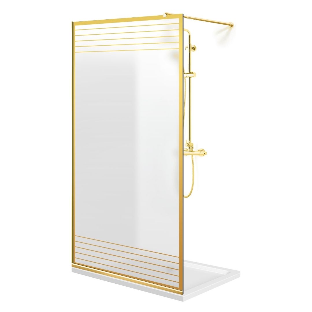 Zuhanyfal Walk-in, Zuhanyfal Arany, #Matt #Matt