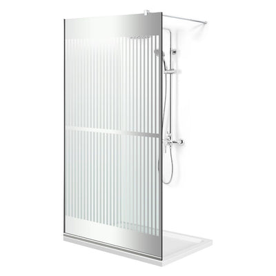 Zuhanyfal Walk-in, Zuhanyfal Rozsdamentes acél, #Átlátszó #Víztiszta