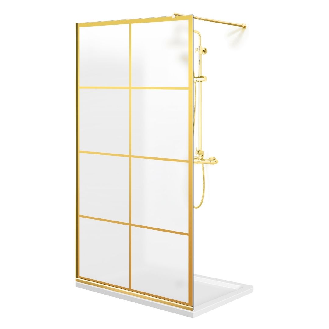 Zuhanyfal Walk-in, Zuhanyfal Arany, #Matt #Matt