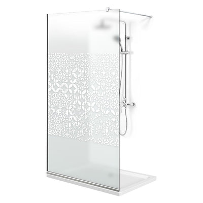 Zuhanyfal Walk-in, Zuhanyfal Rozsdamentes acél, #Matt #Matt