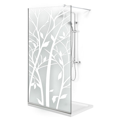 Paravan dus Walk-in, Perete dus  Inox, #Mata #Matt