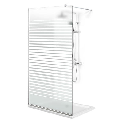 Zuhanyfal Walk-in, Zuhanyfal Rozsdamentes acél, #Matt #Matt