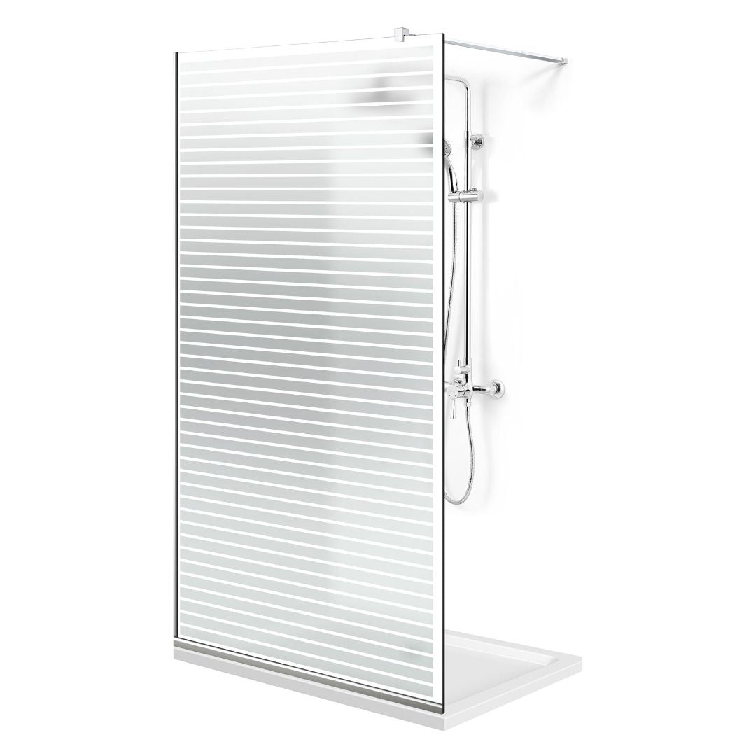 Zuhanyfal Walk-in, Zuhanyfal Rozsdamentes acél, #Matt #Matt