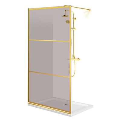 Zuhanyfal Walk-in, zuhanyfal Arany, #Bronz #Bronz
