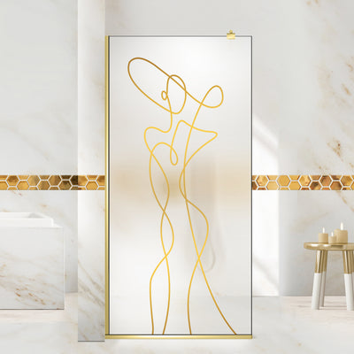 Zuhanyfal Walk-in, Zuhanyfal Arany, #Matt #Matt
