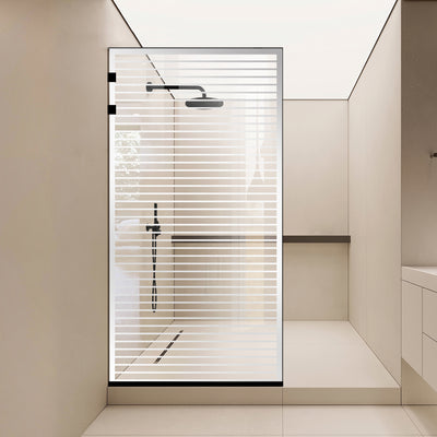 Zuhanyfal Walk-in, Zuhanyfal Rozsdamentes acél, #Átlátszó #Víztiszta
