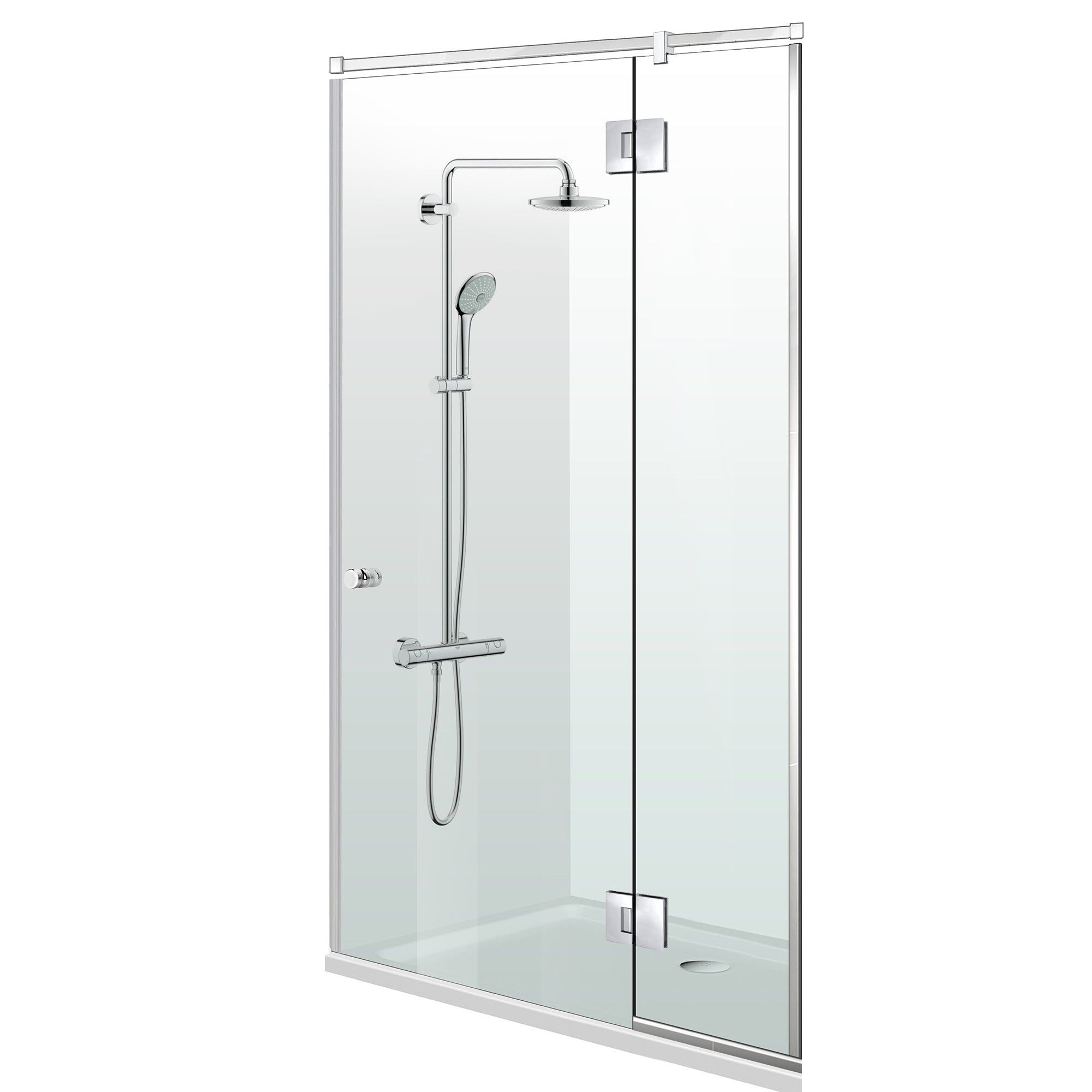 Usa dus inox #Clara