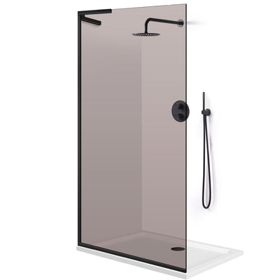Zuhanyfal Walk-in, Zuhanyfal Rozsdamentes acél, #Bronz #Bronz