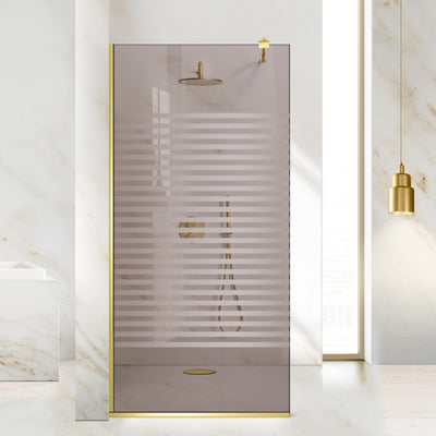 Zuhanyfal Walk-in, zuhanyfal Arany, #Bronz #Bronz