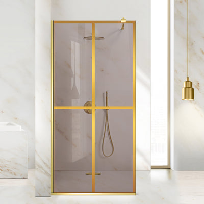 Zuhanyfal Walk-in, zuhanyfal Arany, #Bronz #Bronz