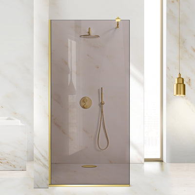 Zuhanyfal Walk-in, zuhanyfal Arany, #Bronz #Bronz