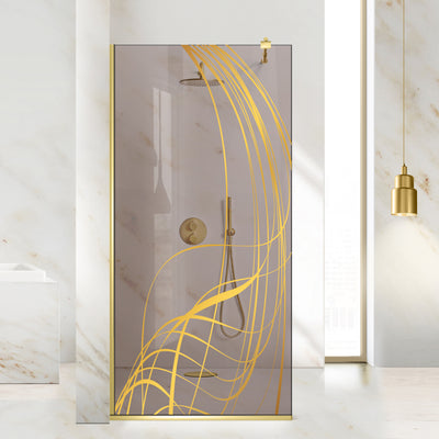 Zuhanyfal Walk-in, Zuhanyfal Arany, #Matt #Matt