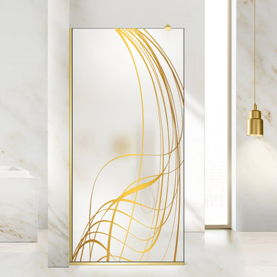 Zuhanyfal Walk-in, Zuhanyfal Arany, #Matt #Matt