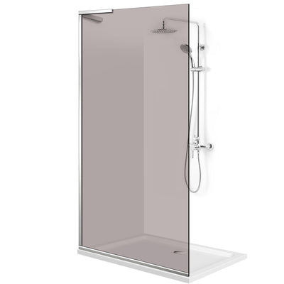 Zuhanyfal Walk-in, Zuhanyfal Rozsdamentes acél, #Bronz #Bronz