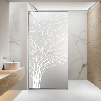 Zuhanyfal Walk-in, Zuhanyfal Rozsdamentes acél, #Matt #Matt