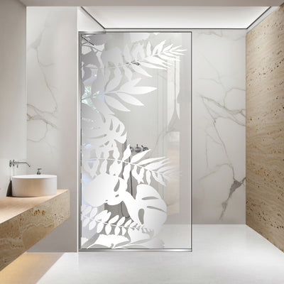 Zuhanyfal Walk-in, Zuhanyfal Rozsdamentes acél, #Átlátszó #Víztiszta