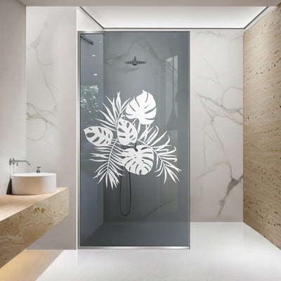 Zuhanyfal Walk-in, Zuhanyfal Rozsdamentes acél, #Szürke #Szürke