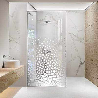 Zuhanyfal Walk-in, Zuhanyfal Rozsdamentes acél, #Átlátszó #Víztiszta