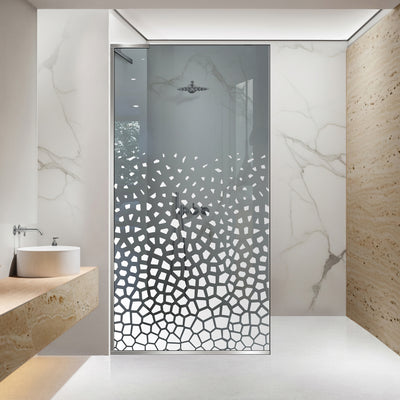 Zuhanyfal Walk-in, Zuhanyfal Rozsdamentes acél, #Szürke #Szürke