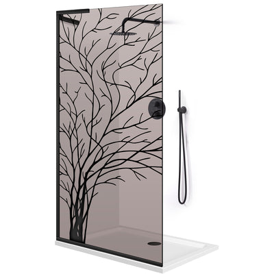 Zuhanyfal Walk-in, Zuhanyfal Rozsdamentes acél, #Bronz #Bronz