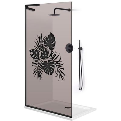 Zuhanyfal Walk-in, Zuhanyfal Rozsdamentes acél, #Bronz #Bronz