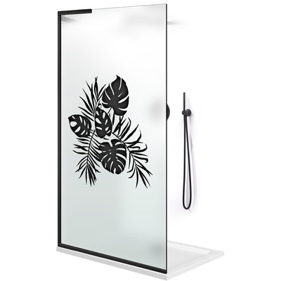 Zuhanyfal Walk-in, Zuhanyfal Rozsdamentes acél, #Matt #Matt