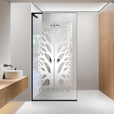 Zuhanyfal Walk-in, Zuhanyfal Rozsdamentes acél, #Átlátszó #Víztiszta