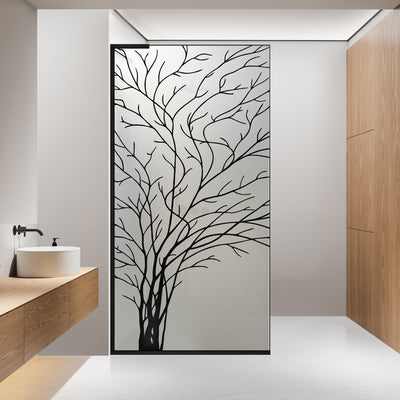 Zuhanyfal Walk-in, Zuhanyfal Rozsdamentes acél, #Matt #Matt