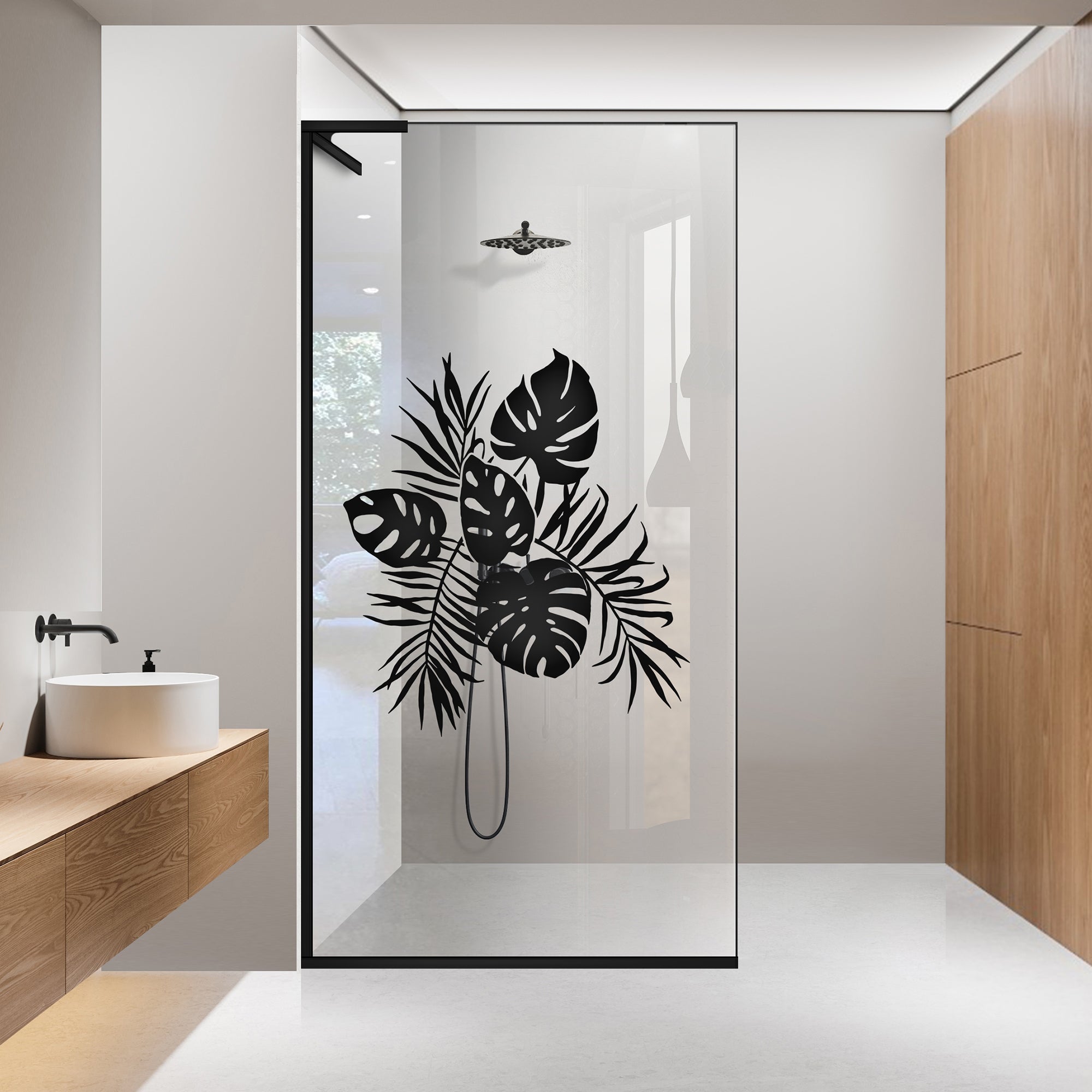 Zuhanyfal Walk-in, Zuhanyfal Rozsdamentes acél, #Átlátszó #Víztiszta