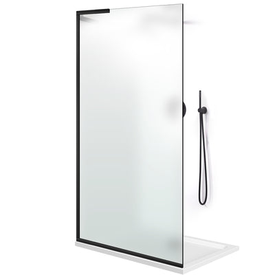 Zuhanyfal Walk-in, Zuhanyfal Rozsdamentes acél, #Matt #Matt