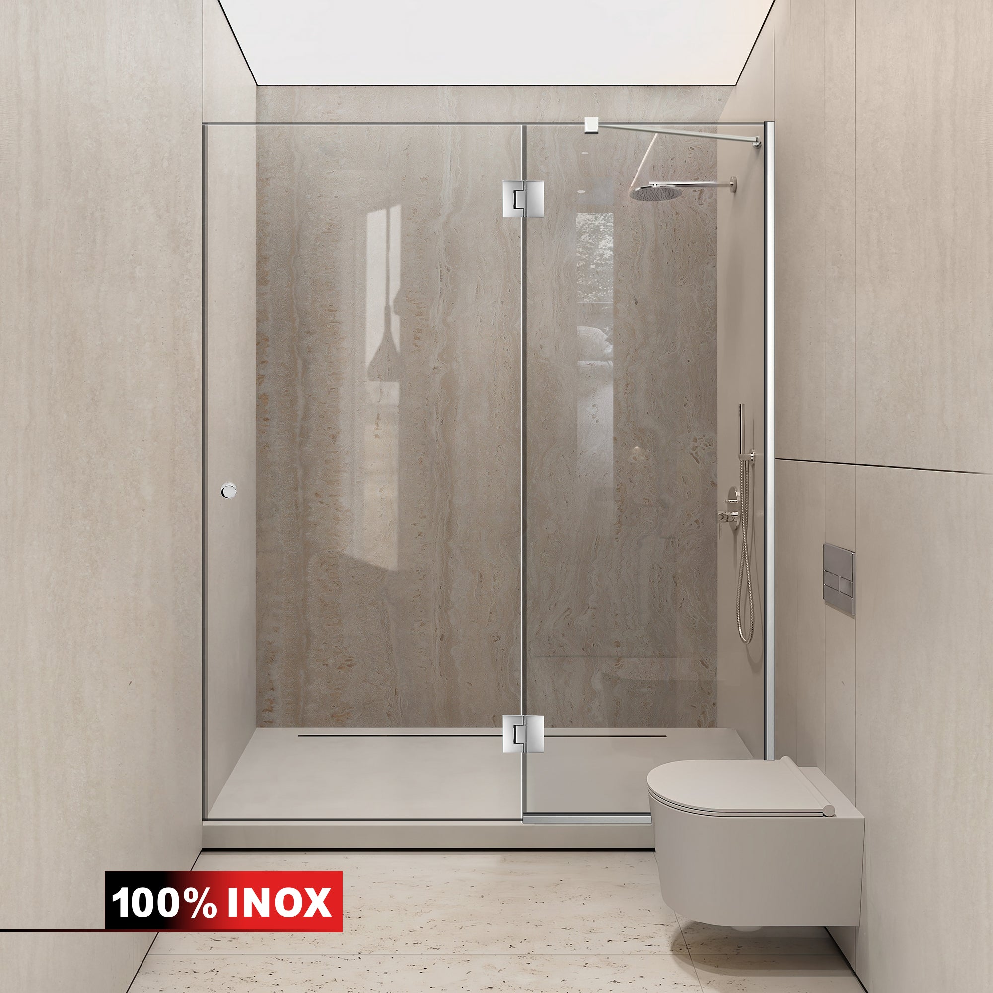 Usa dus inox #Clara