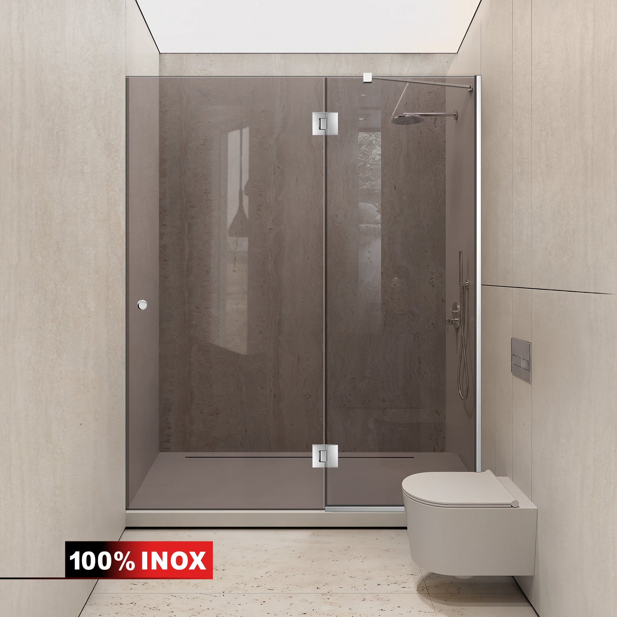 Usa dus inox #Bronz