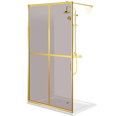 Zuhanyfal Walk-in, zuhanyfal Arany, #Bronz #Bronz