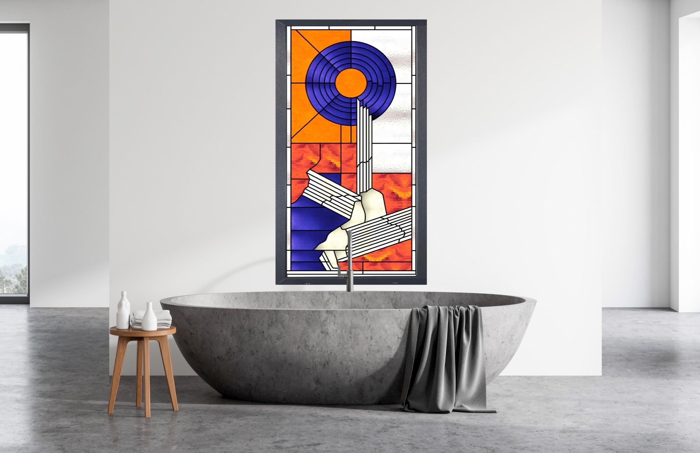 Művészi Vitrálok #GEOMETRIC-1